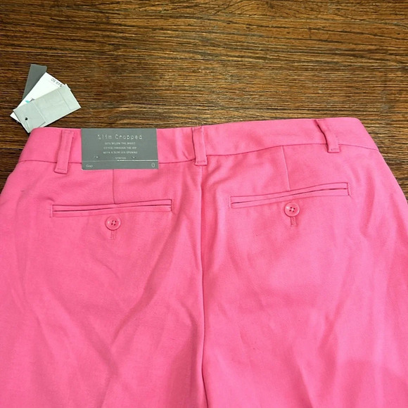 Gap Slim Cropped Pink Pant - Picture 5 of 6